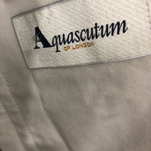Iconic Aquascutum of London men vintage trenchcoat made in England - Picture 6 of 9
